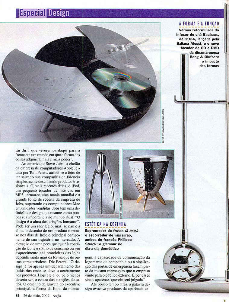 Revista Veja - Especial Design